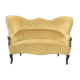 Vintage Rococo-Style Sofa — Elegant Curved Salon Silhouette — W 160 cm (63.