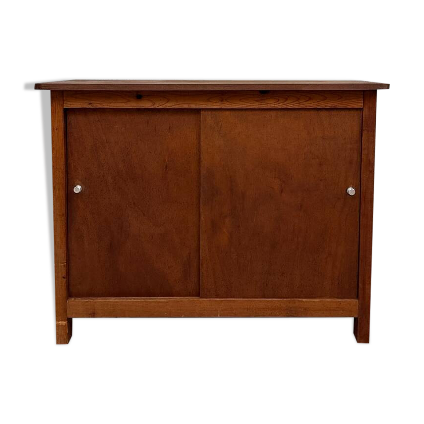 Vintage sideboard with sliding doors