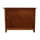 Vintage sideboard with sliding doors