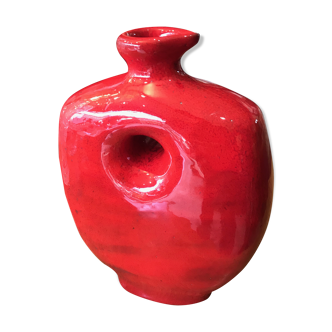 Vase rouge Frères Cloutier
