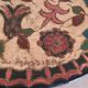 Flat plate by Jérôme Massier, from Vallauris, cracked. Decoration in slight relief.