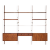 Teak shelving unit, Danish design, 1960s, designer: Poul Cadovius