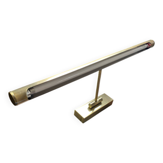 Wall light for painting in gilded brass.