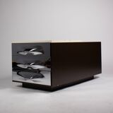 Meuble à tiroir chrome DF2000 Raymond LOEWY vintage