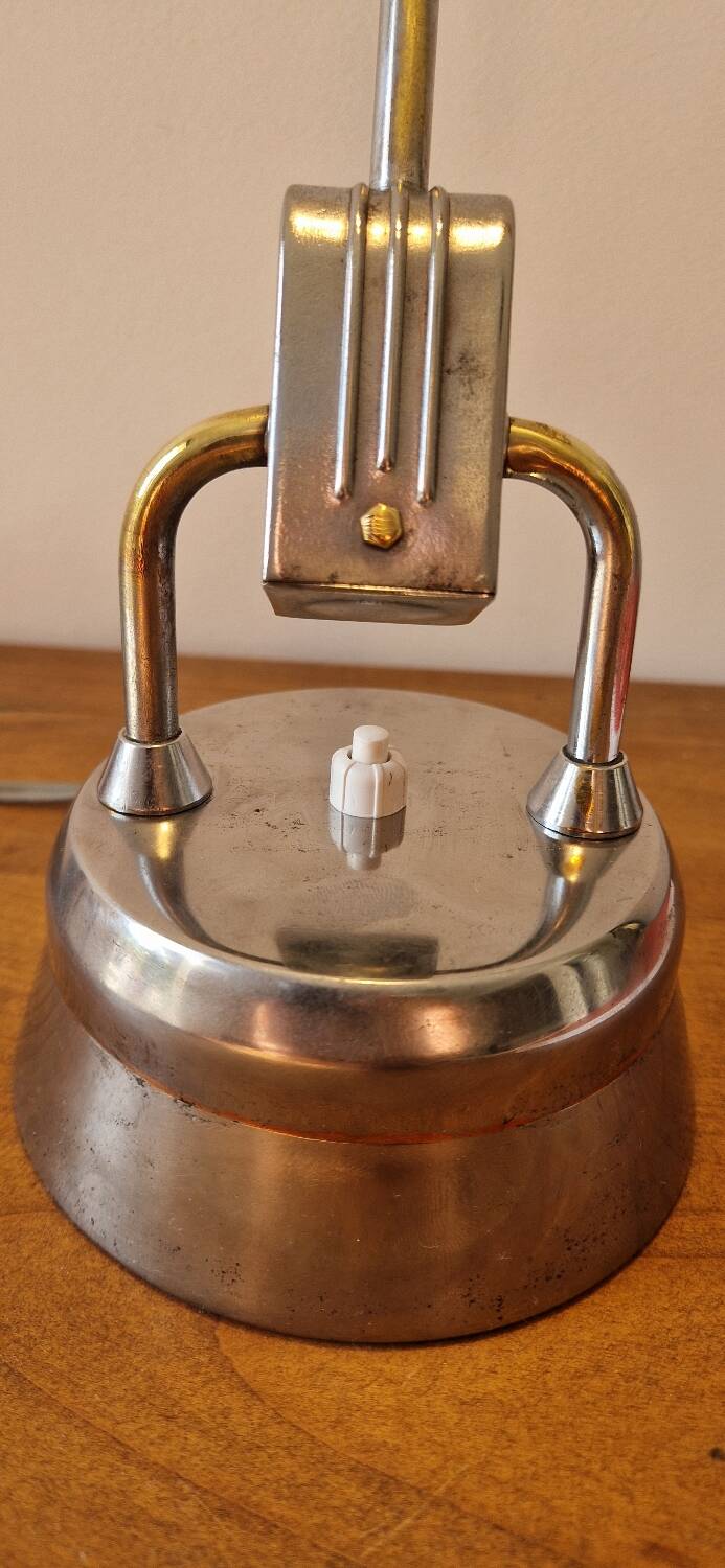 JUMO 600 Lamp - Vintage Chrome - 1940s