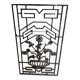 Old cast iron grid 100×60cms