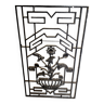 Old cast iron grid 100×60cms