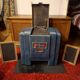 Enamelled cast iron stove