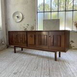 1950s modernist oak sideboard