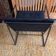Cube velvet armchair