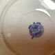 Set of 6 plates Boch La Louvière Belgium