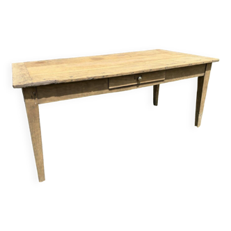 Oak farm table with extensions