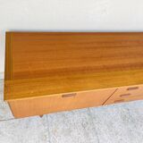 Scandinavian teak row