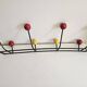 Porte manteaux 8 patères boules - Design Roger Feraud vintage Années 60's