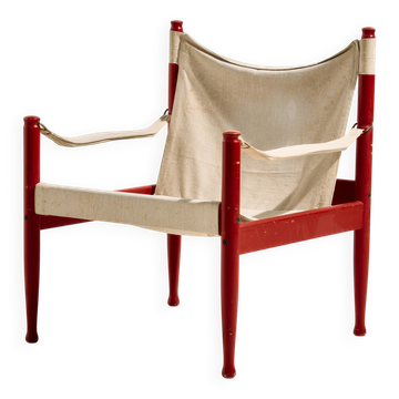 Safari lounge chair model 30 by Erik Wørts for Niels Eilersen