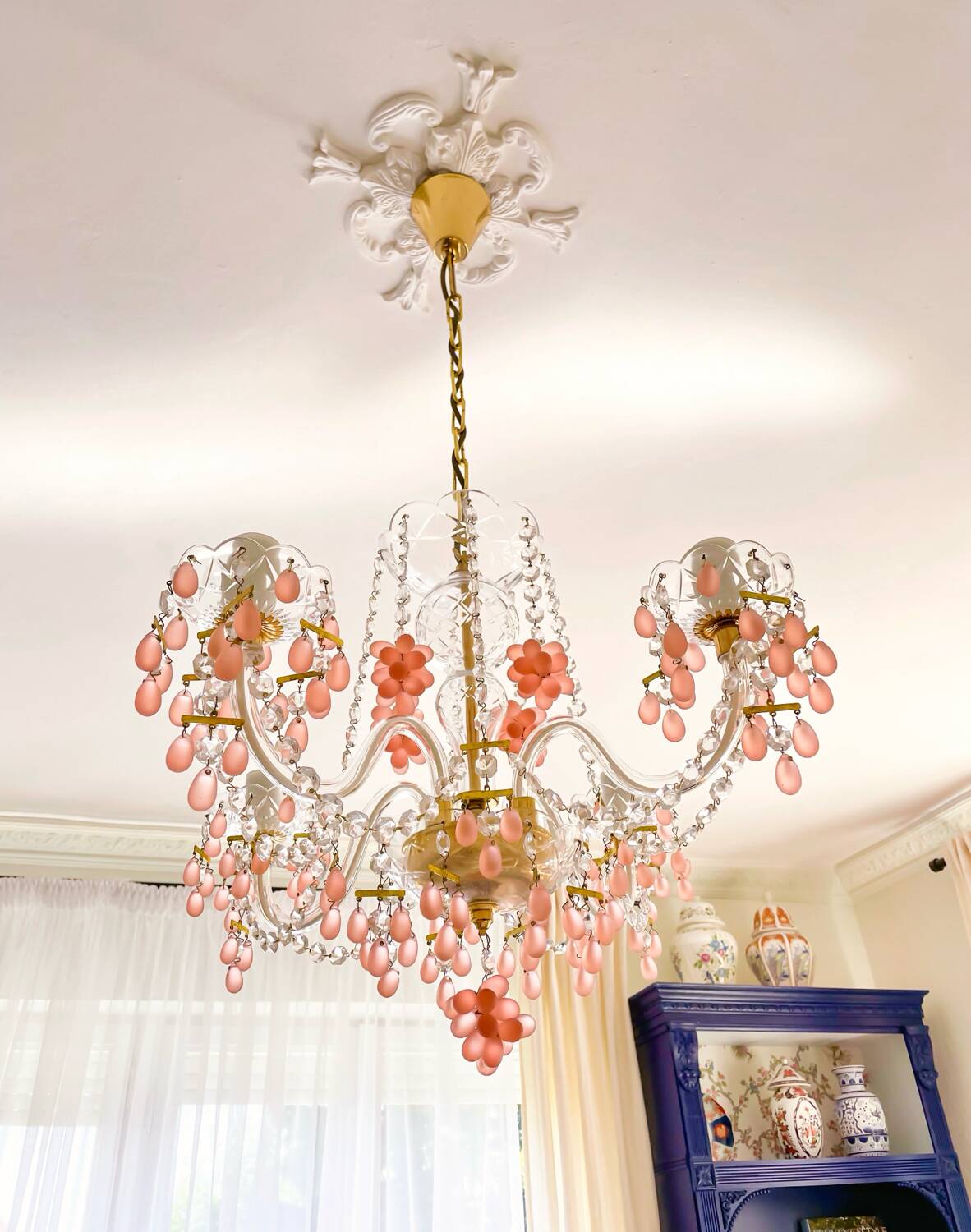 Lustre en cristal de Bohême par Václav Hanus – Élégance royale