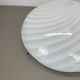 Large 38cm "swirl" murano glass ceiling wall light by vetri murano, italy, 1970s