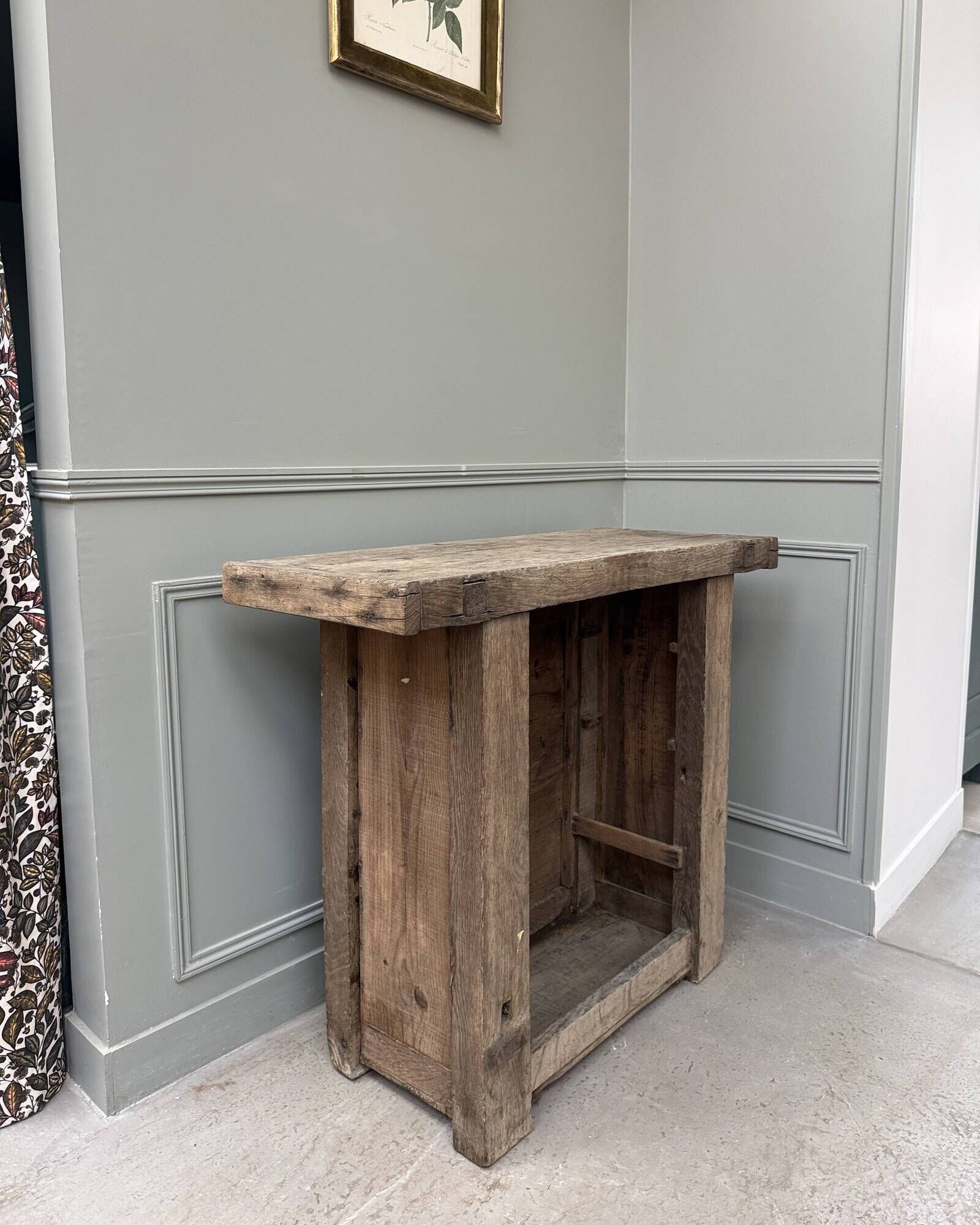Small old oak workbench (renovated)