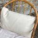 Paire fauteuils rotin