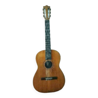 Hofner 485g flamed maple concert acoustic guitar + case - 1958