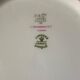 Set of 6 dessert plates in Limoges porcelain, Bernardaud & Co, dec