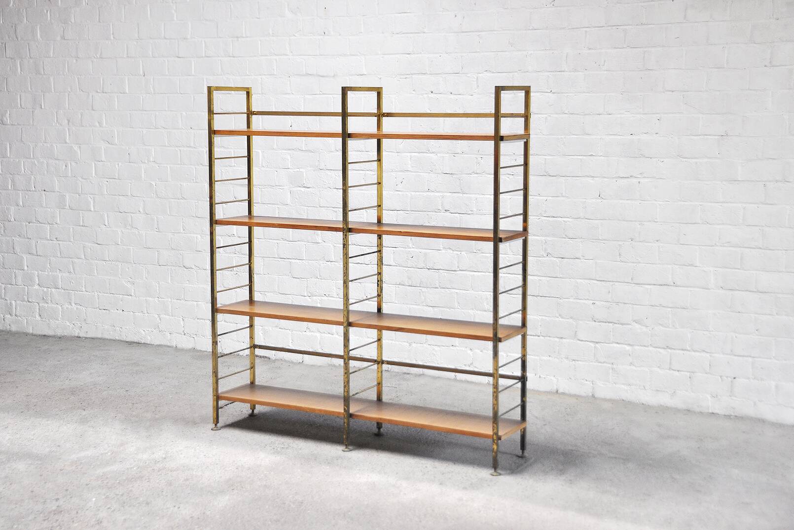 Mid-century Italian Bookcase Or Shelving Unit, 1960's