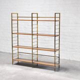 Mid-century Italian Bookcase Or Shelving Unit, 1960's