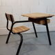 School boy's desk from the 1950s