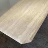 1970s travertine coffee table