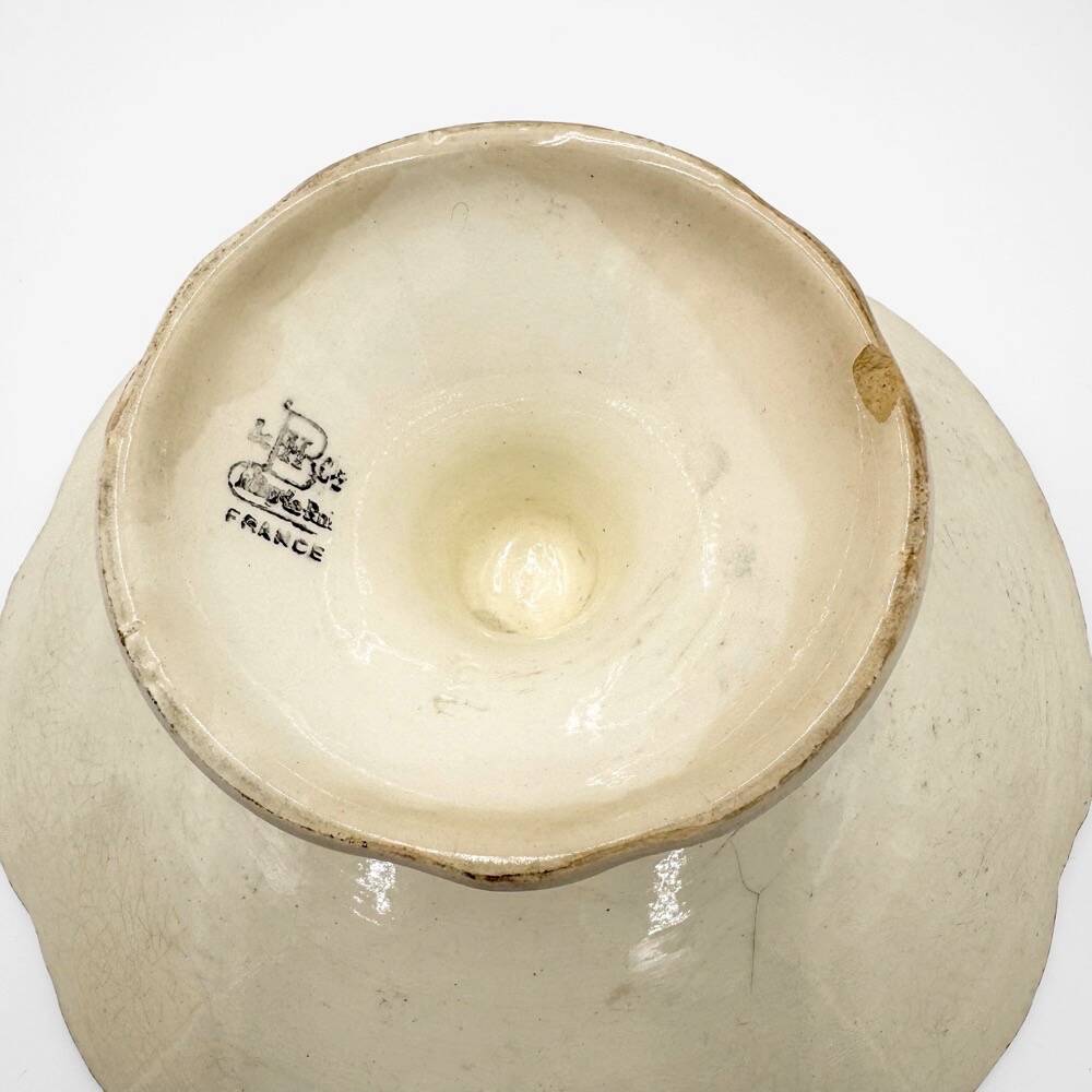 The Pansies of Choisy-le-Roi 19th Century Compotier