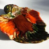 Jacques Prévert soap dish "snail and its autumn leaf"