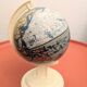 Small vintage globe 60s