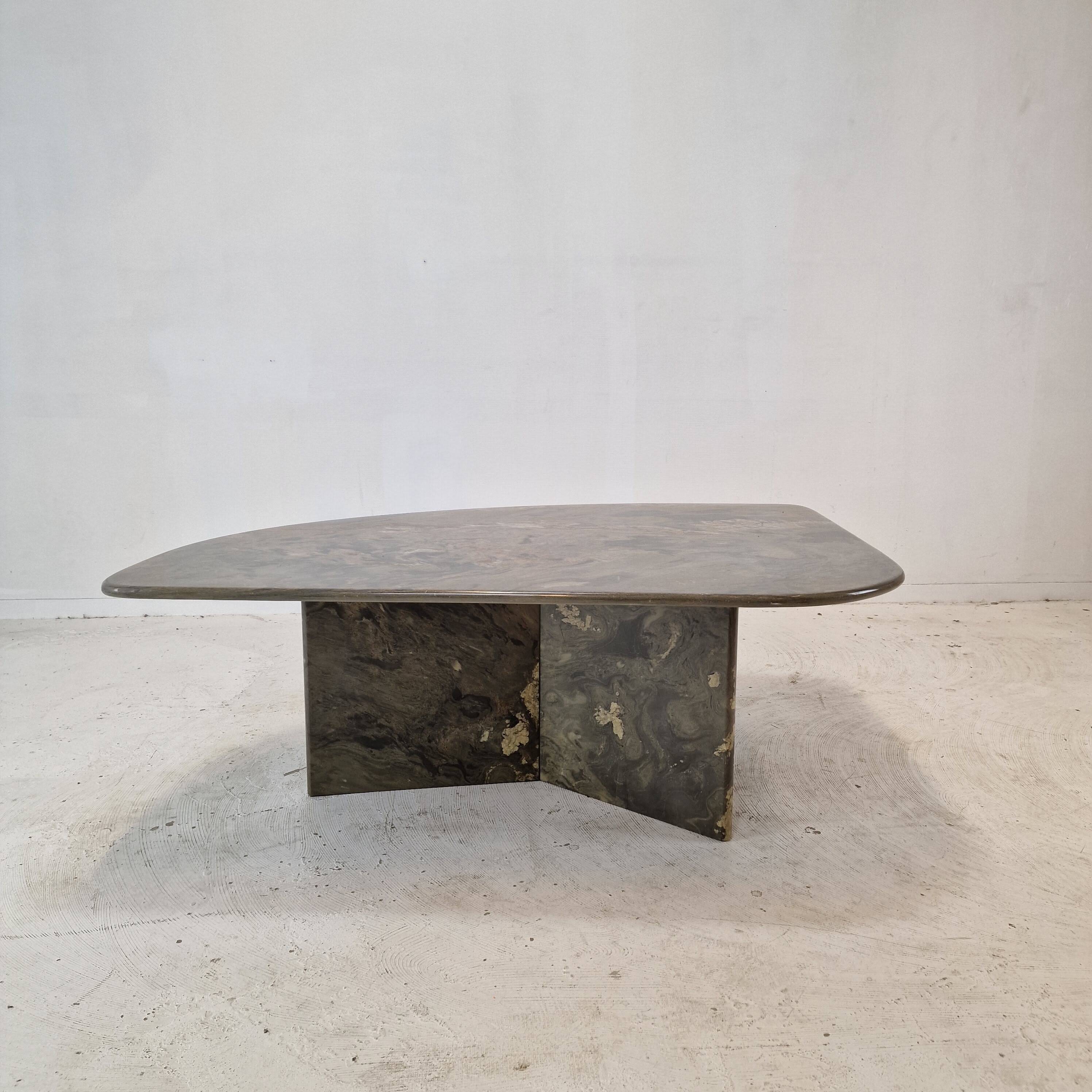 Italian Coffee Table in Granite, 1980s