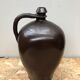 Ancienne jarre grès marron reserve maison made in france vintage
