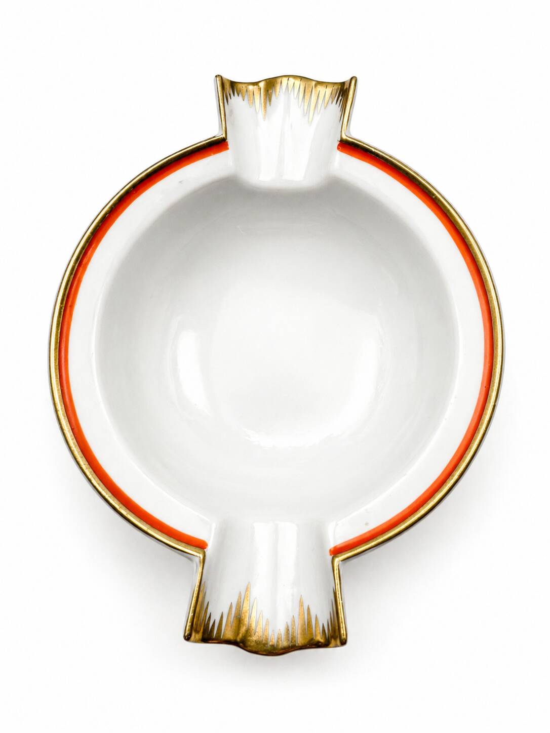 Cendrier à Cigares Art Déco en Porcelaine de Meissen - Années 30/40