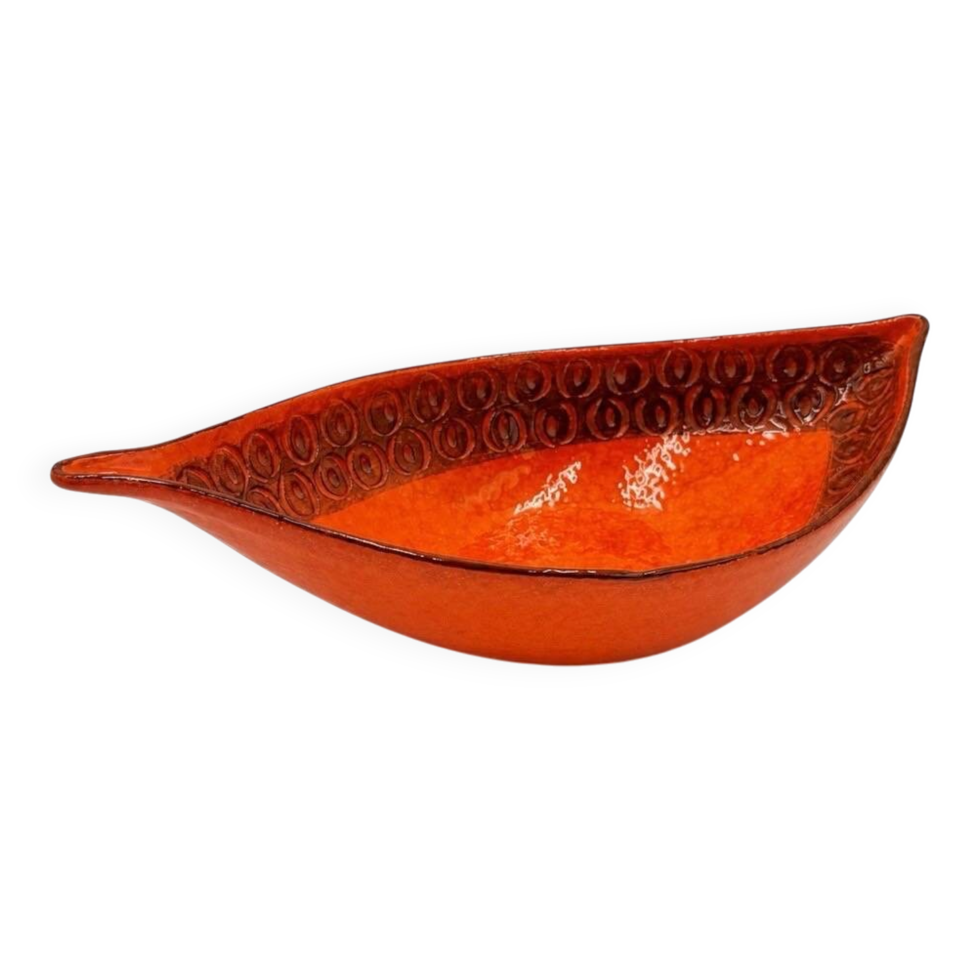 Large Italian modernist ceramic bowl from the 60s/70s.
