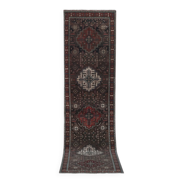 Tapis de couloir turc vintage