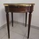 Mahogany hot water bottle table