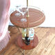 Lampadaire bar vintage formica et doré