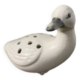 White ceramic duck