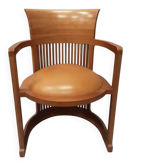 1 CASSINA office chair in cherry wood