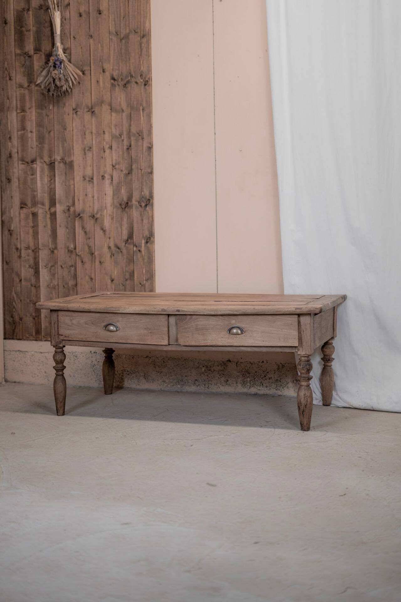 Rustic coffee table