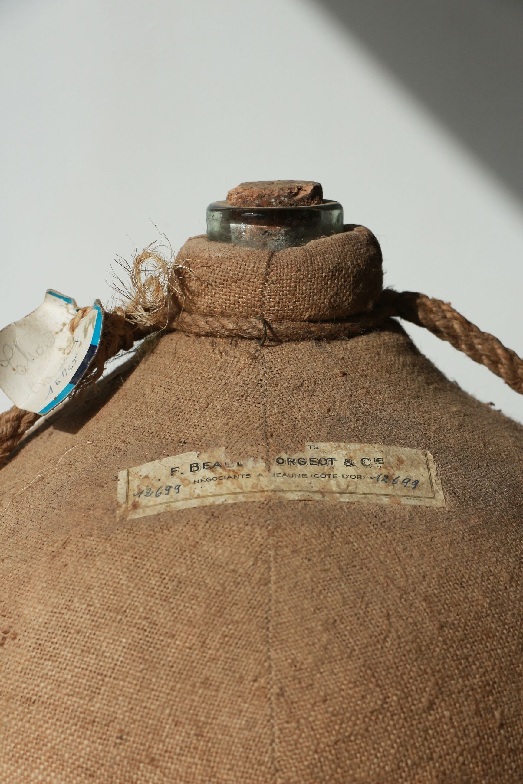 Demijohn with burlap - 30l