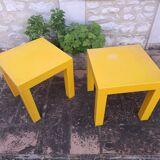 2 vintage 80's coffee tables