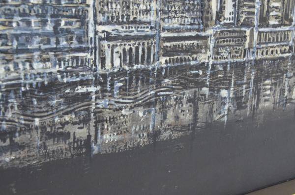 Painting a.florian "new york" 1981