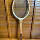 Vintage Wooden Tennis Racket #E214