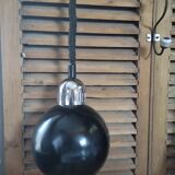 Suspension réglable globe métal industriel ancien  dp 0522028
