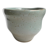 Small bowl signed in artisanal sandstone 60s