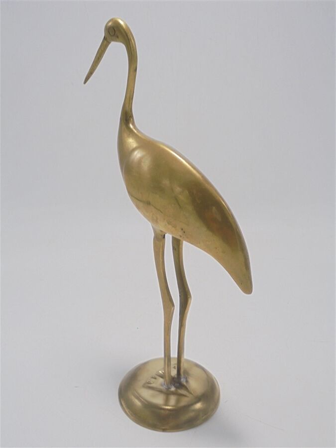Brass heron