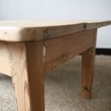 Table basse de ferme en bois